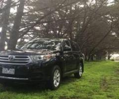 Toyota Kluger 2011, Automatic - Melbourne