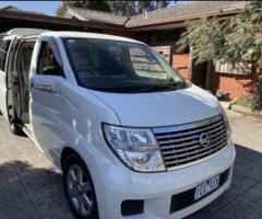Nissan Elgrand 2005, Automatic, 2.5 litres - Melbourne